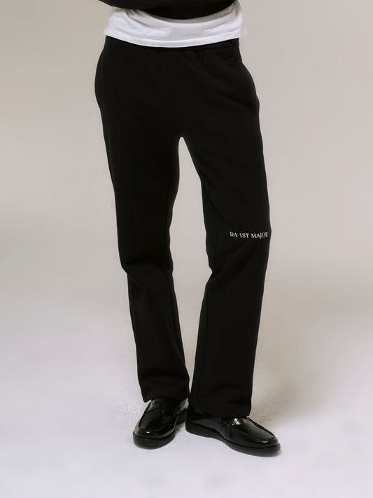 DA 1ST MAJOR  Black Sweatpants LINEA MI-AMI